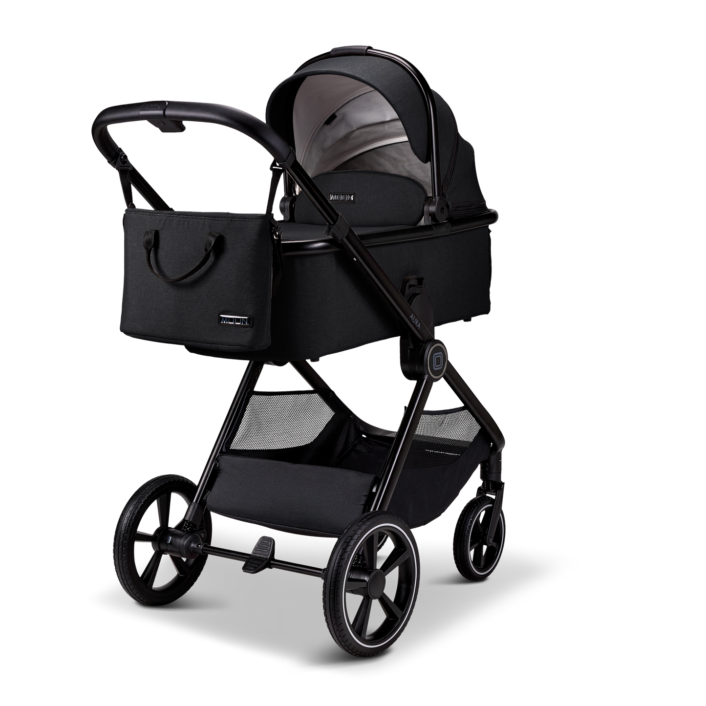 MOON - AURA mit Autositz Cosmo - onyx melange