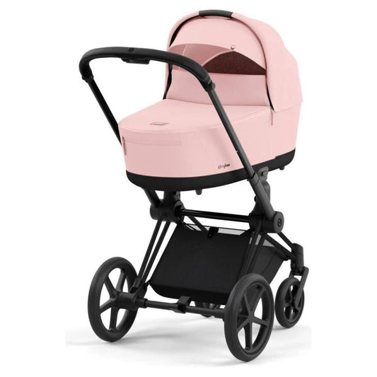 CYBEX PRIAM Set Gestell in Matt Black - Peach Pink