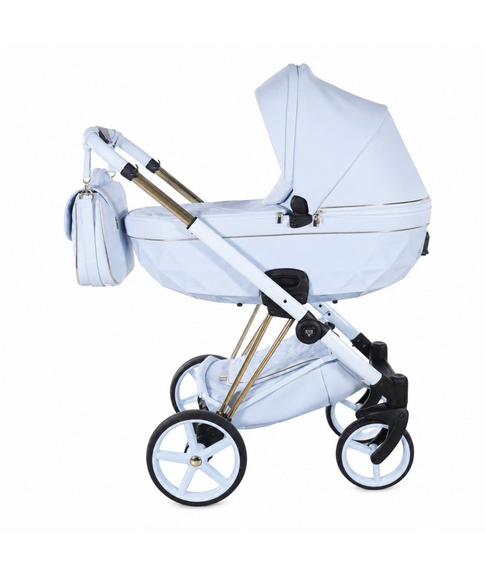 Junama Diamond Cubby Kombi-Kinderwagen - Blue