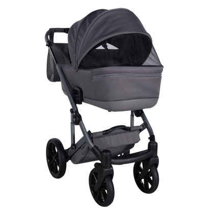 Junama Diamond Termo Ellegante Kombi-Kinderwagen - Dark Grey