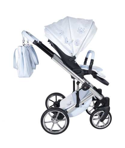 Junama Diamond Le Fleur Kombi-Kinderwagen - Blue