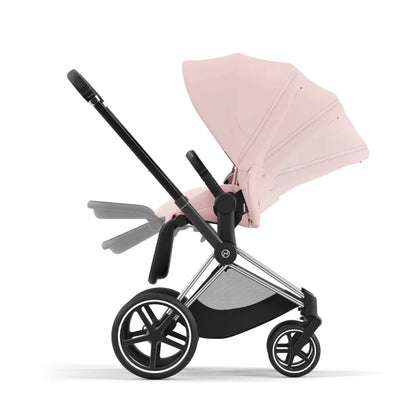 CYBEX PRIAM Set Gestell in Chrome Black - Peach Pink