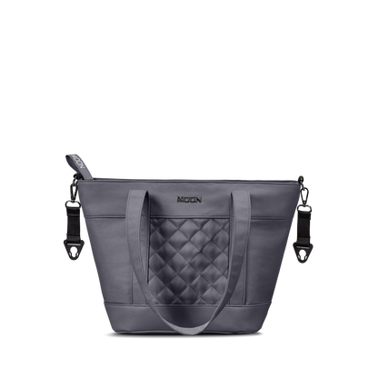MOON - V-SHAPE BAG graphite