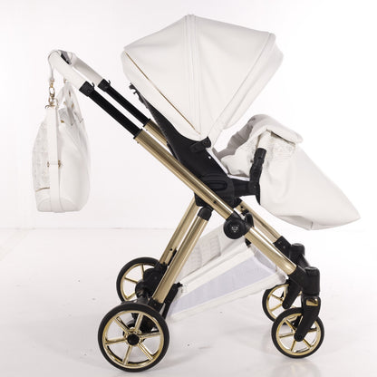 JUNAMA ELLEGANTE ArtDeco - WHITE