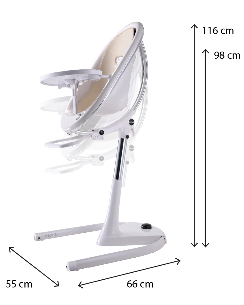 MIMA MOON CHAIR - WHITE