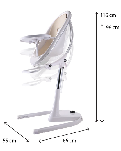 MIMA MOON CHAIR - WHITE