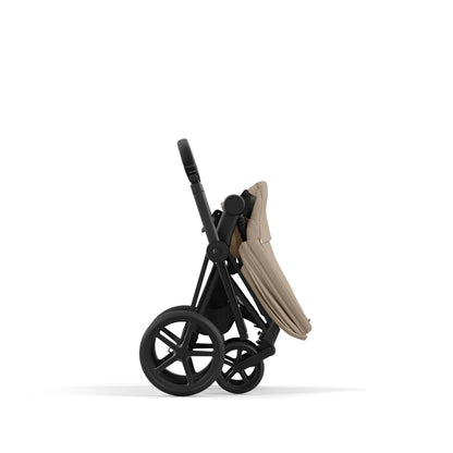 CYBEX PRIAM Set Gestell in Matt Black - Cozy Beige