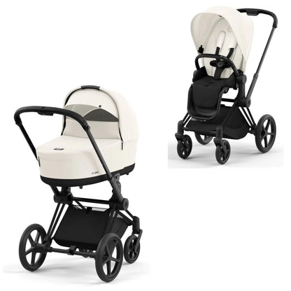 CYBEX PRIAM Set Gestell in Matt Black - Off White