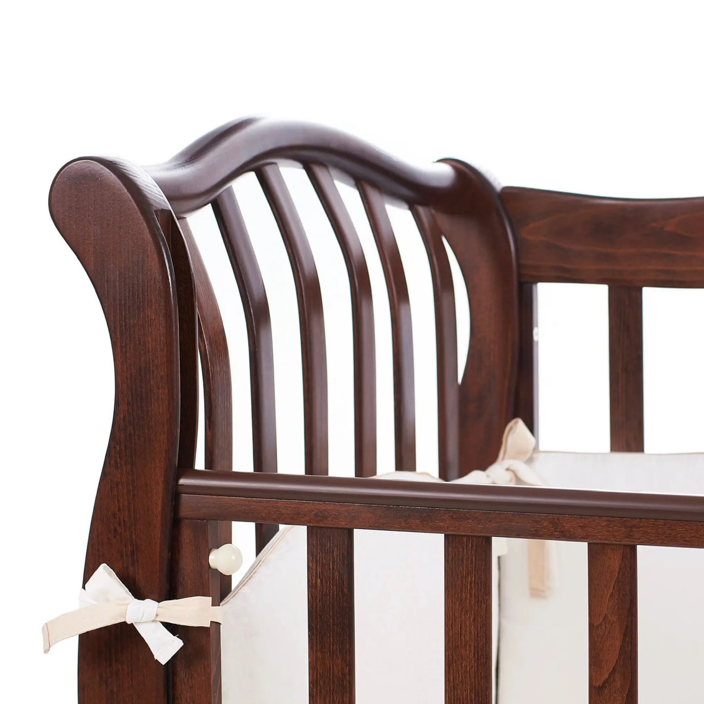 Veres LD19 Babybett (120×60 cm) • Grand Edition aus Massivholz