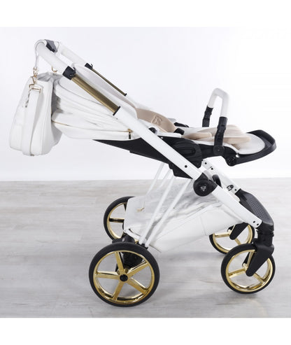 Junama Diamond Cubby Kombi-Kinderwagen - White