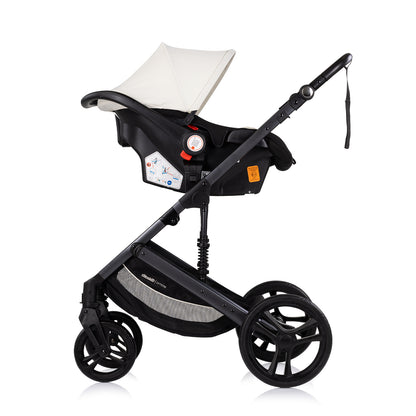 3-in-1 VERWANDELBARER KINDERWAGEN „AMORE“ KASCHMIR
