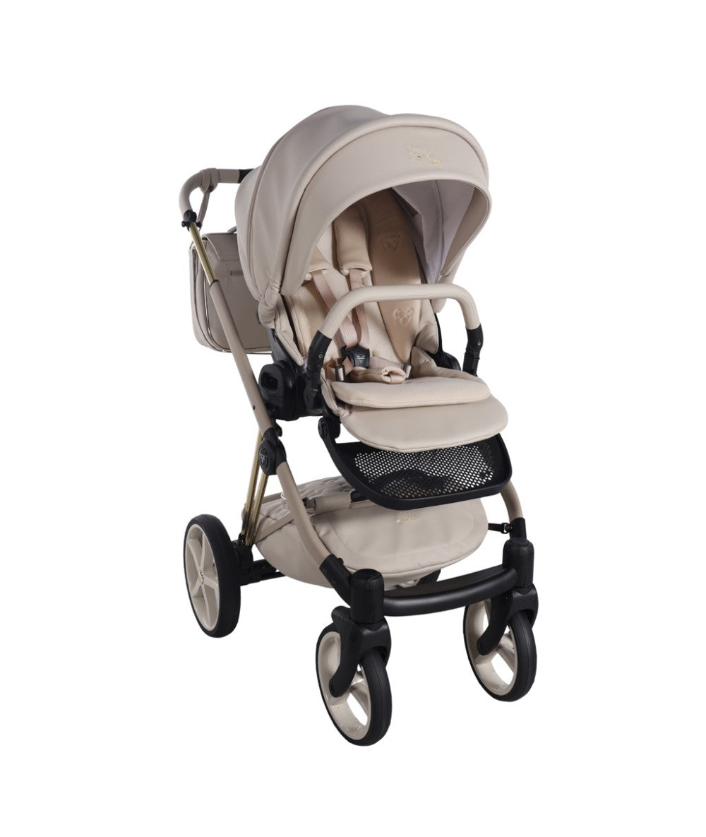 Junama Diamond Cubby Kombi-Kinderwagen - Beige