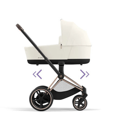 CYBEX e-PRIAM Set Gestell in Roségold - Off White