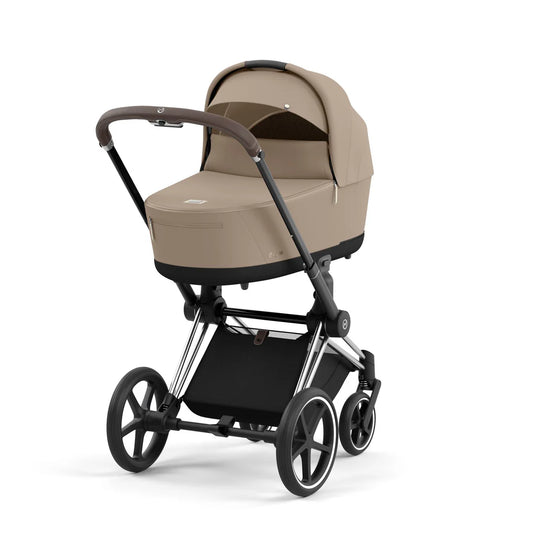 CYBEX PRIAM Set Gestell in Chrome Brown - Cozy Beige