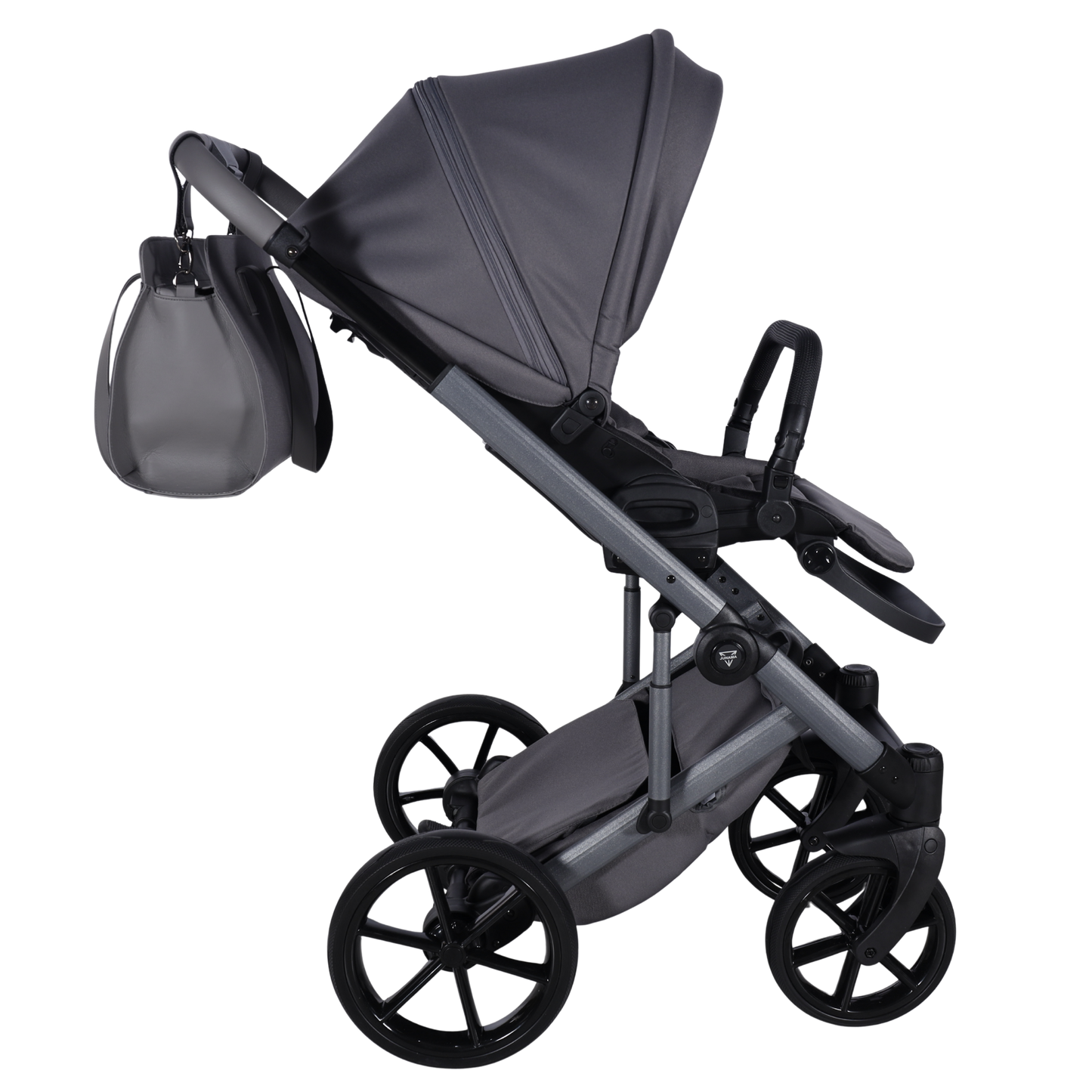 Junama Diamond Termo Ellegante Kombi-Kinderwagen - Dark Grey