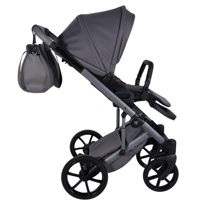 Junama Diamond Termo Ellegante Kombi-Kinderwagen - Dark Grey