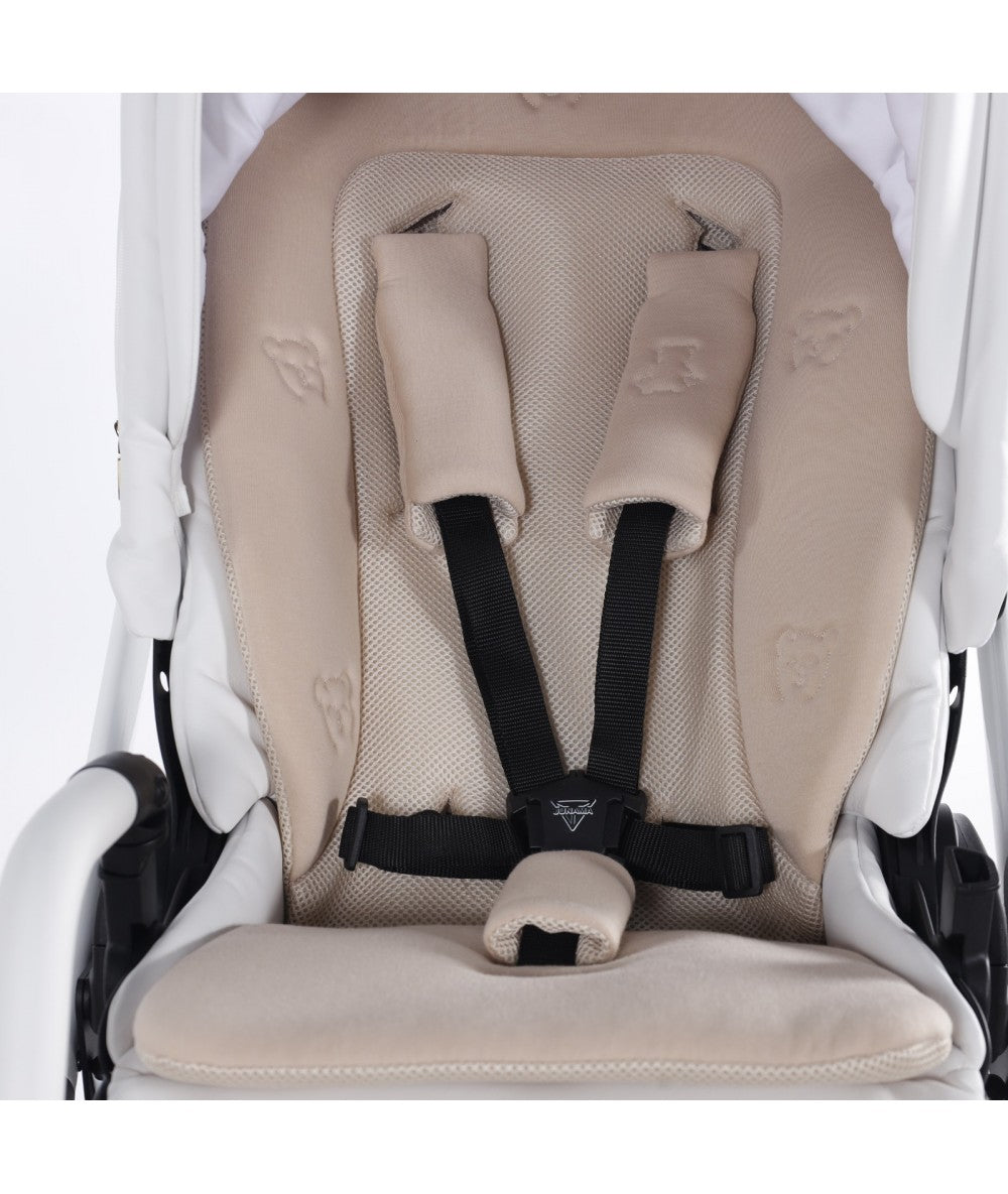 Junama Diamond Cubby Kombi-Kinderwagen - White