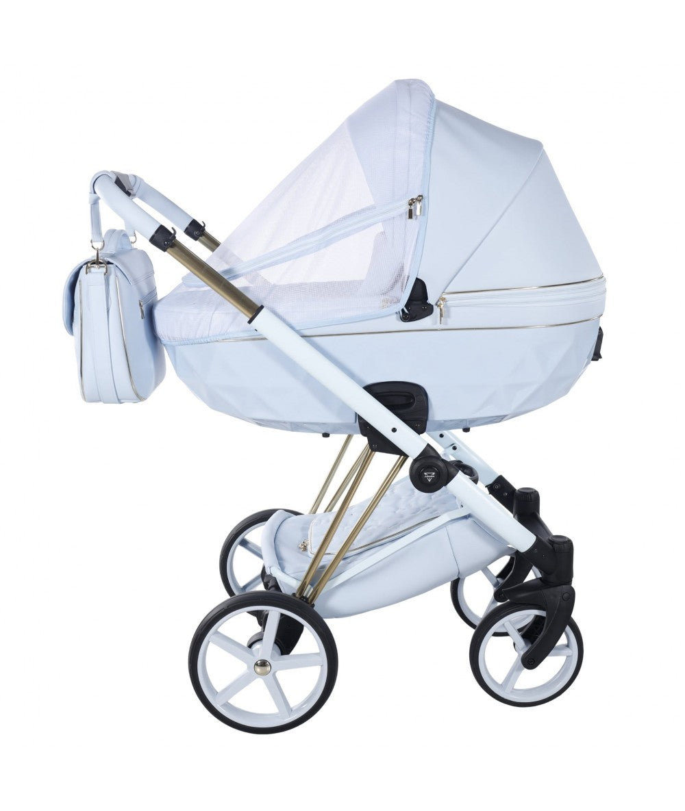 Junama Diamond Cubby Kombi-Kinderwagen - Blue
