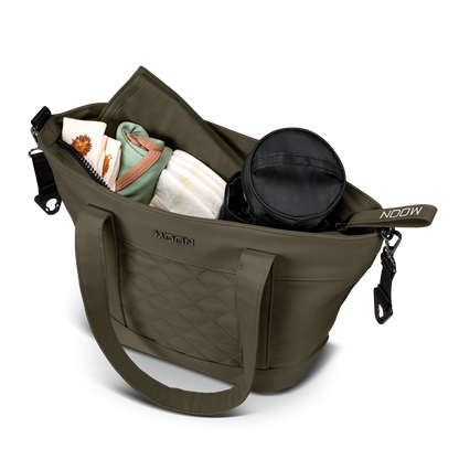 MOON - V-SHAPE BAG moss