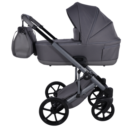 Junama Diamond Termo Ellegante Kombi-Kinderwagen - Dark Grey