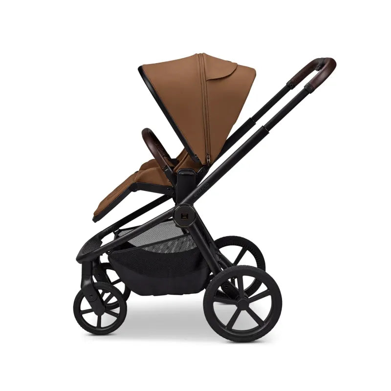 SET: 3in1 Kombikinderwagen RESEA Fold + Babyschale LOLA
 - cognac