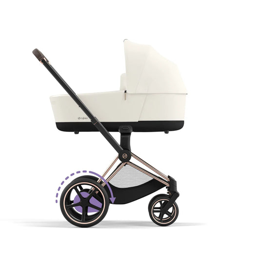 CYBEX e-PRIAM Set Gestell in Roségold - Off White