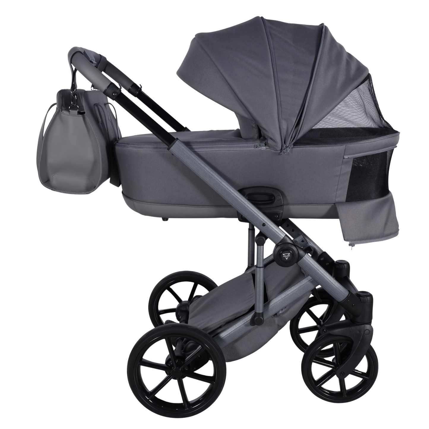 Junama Diamond Termo Ellegante Kombi-Kinderwagen - Dark Grey