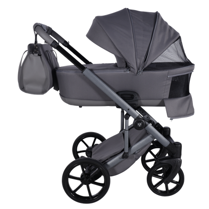 Junama Diamond Termo Ellegante Kombi-Kinderwagen - Dark Grey