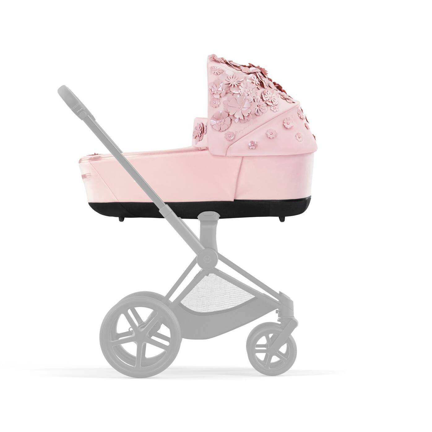 Priam Lux Carry Cot Babywanne - Pale Blush