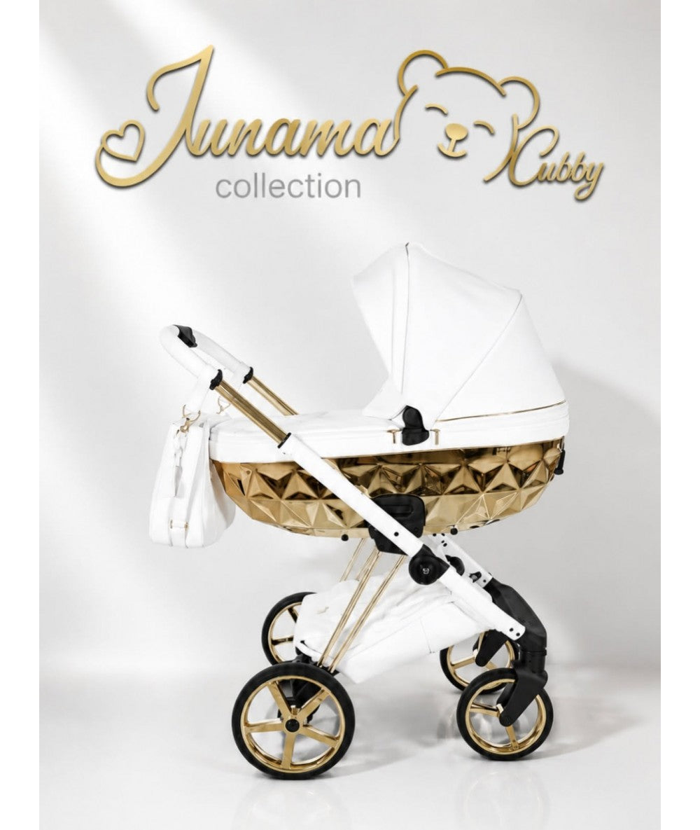 Junama Diamond Cubby Kombi-Kinderwagen - White