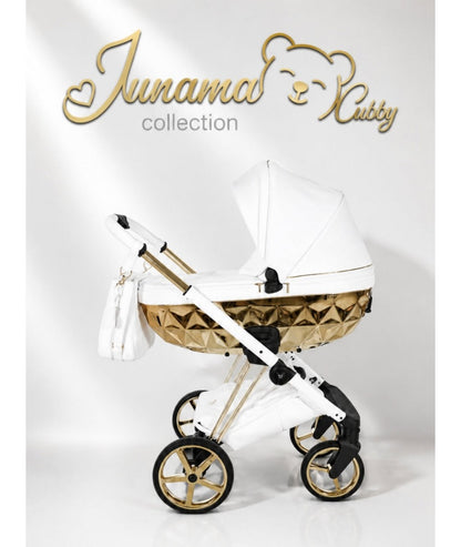 Junama Diamond Cubby Kombi-Kinderwagen - White
