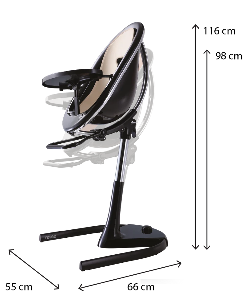 MIMA MOON CHAIR - BLACK