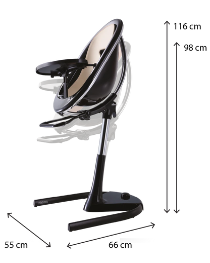 MIMA MOON CHAIR - BLACK