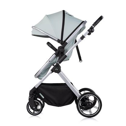 3-in-1 BABY-TRANSFORMATIONSKINDERWAGEN "PEARL" - MATCHA