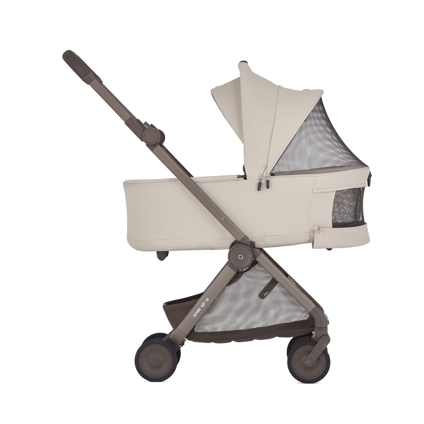 ANEX AIR-Q TRAVEL-BUNDLE 2-IN-1 SET MIT FALTBARER BABYWANNE - VANILLE