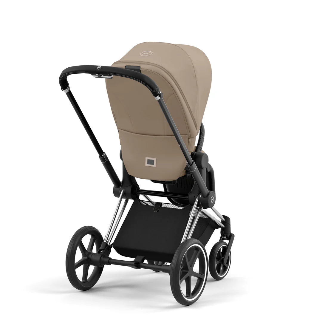 CYBEX PRIAM Set Gestell in Chrome Black - Cozy Beige