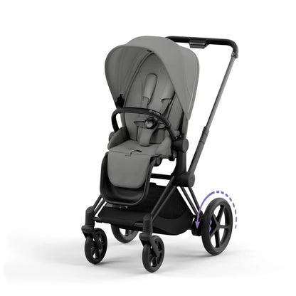 CYBEX e-PRIAM Set Gestell in Matt Black - Mirage Grey