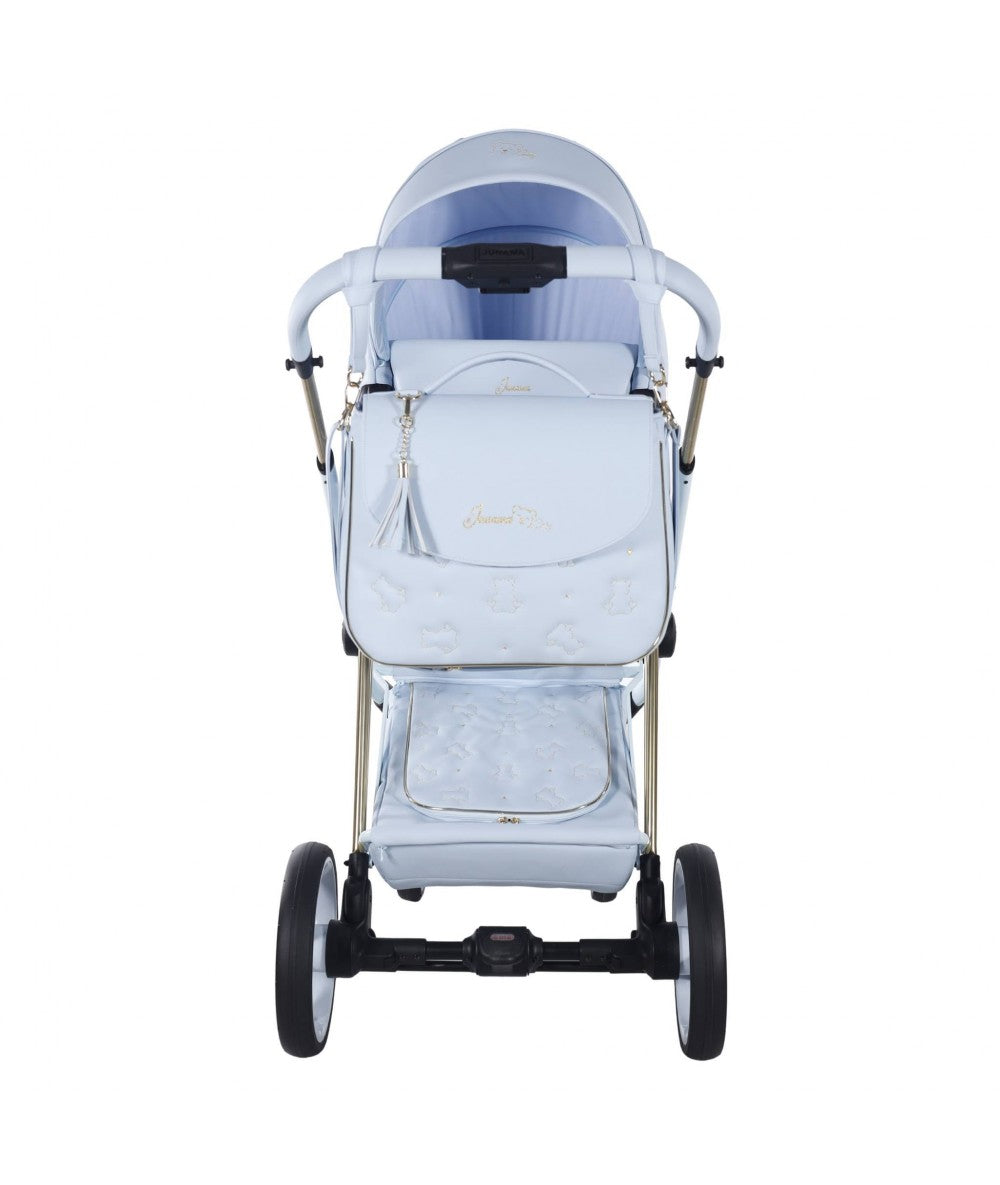 Junama Diamond Cubby Kombi-Kinderwagen - Blue