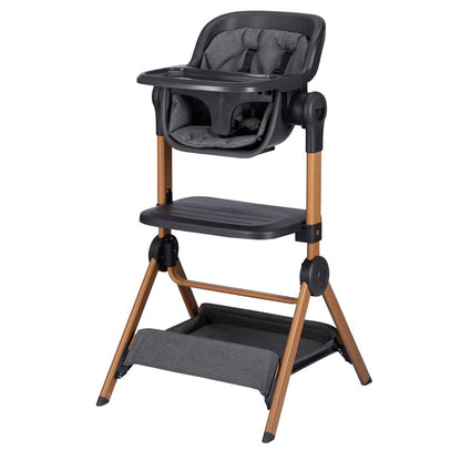 FreeON 2-in-1 Beistellbett und Hochstuhl Nest & Feed, grau