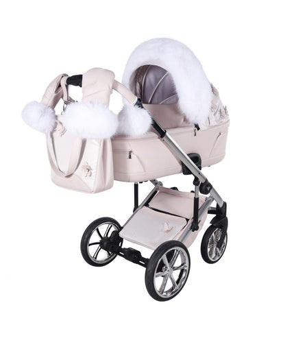 Junama Diamond Le Fleur Kombi-Kinderwagen - Pink