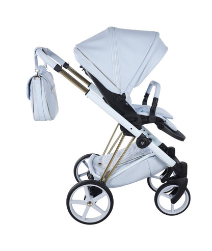 Junama Diamond Cubby Kombi-Kinderwagen - Blue/Gold