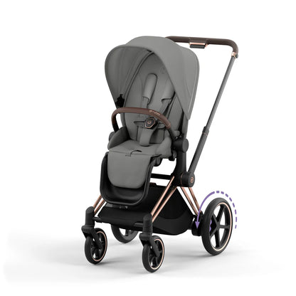 CYBEX e-PRIAM Set Gestell in Roségold - Mirage Grey