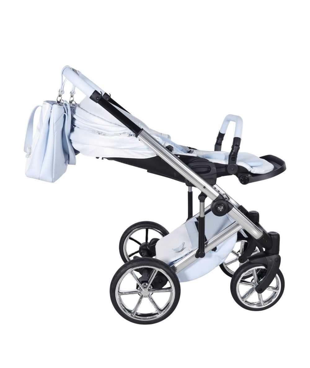 Junama Diamond Le Fleur Kombi-Kinderwagen - Blue