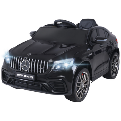Kinder-Elektroauto Mercedes AMG GLC 63S Coupé, 4x4-Antrieb, Fernbedienung, 140 Watt, LED, EVA-Reifen