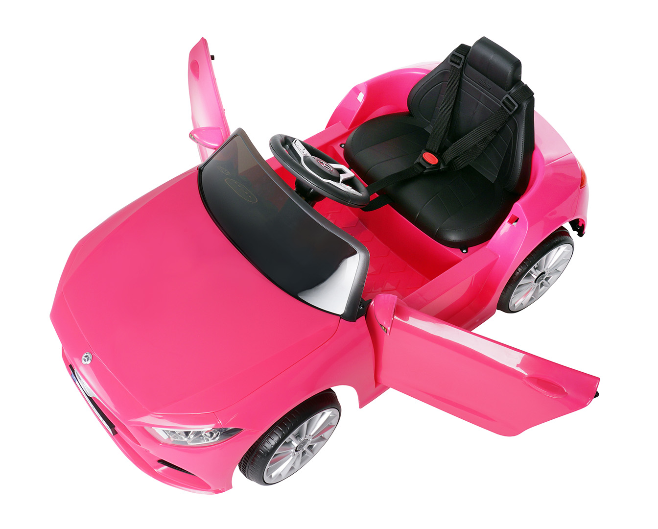 Kinder-Elektroauto Mercedes-Benz CLS 350 Coupé, lizenziert, 2 x 20 Watt Motoren, LED-Scheinwerfer