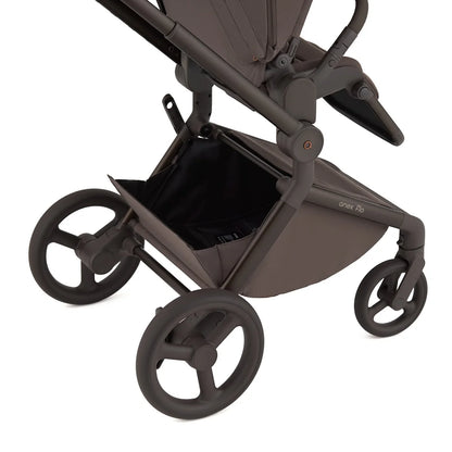 BUNDLE SET: ANEX FLO BROWNY Kombi-Kinderwagen 4in1 inkl. NUNA ARRA FLEX BABYSCHALE & BASE NEXT