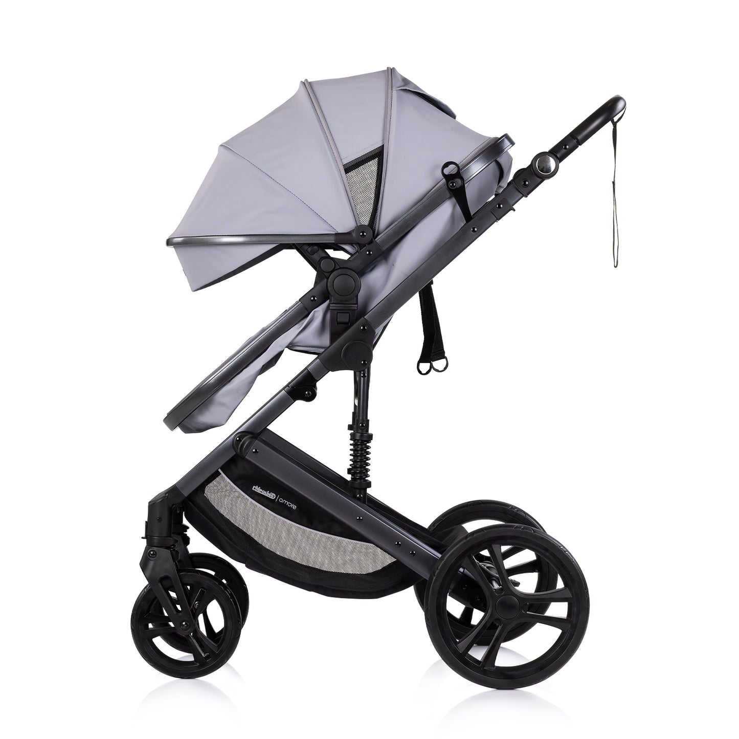 3-in-1 VERWANDELBARER KINDERWAGEN „AMORE“ PLATINUM