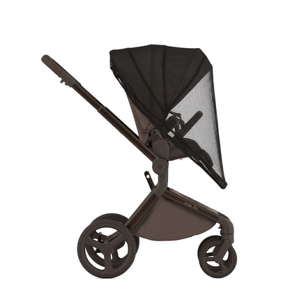 BUNDLE SET: ANEX FLO BROWNY Kombi-Kinderwagen 4in1 inkl. NUNA ARRA FLEX BABYSCHALE & BASE NEXT