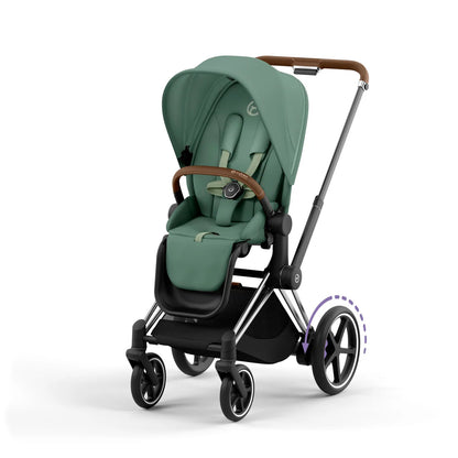CYBEX e-PRIAM Set Gestell in Chrome Brown - Leaf Green