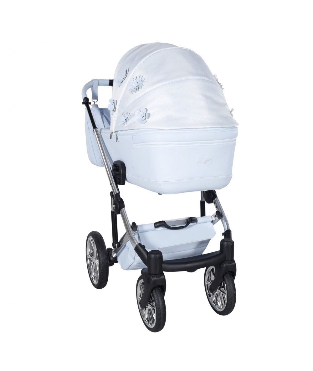 Junama Diamond Le Fleur Kombi-Kinderwagen - Blue